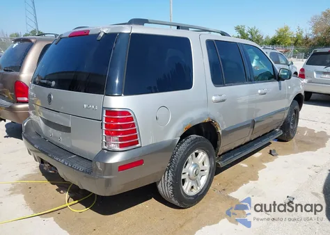 2004 Mercury Mountaineer z USA, uszkodzony, nr VIN 4M2ZU86W04ZJ15392